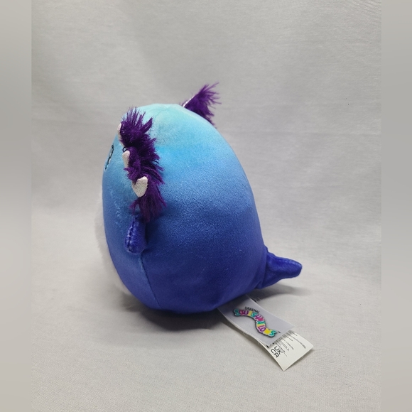 Squishmallow 5" Mystery Squad Series 2 Tobey The Axolotl Blue Plush - Picture 2 of 3